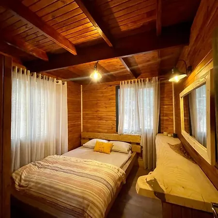 Panurlawoodenhouse Oezel Havuz& Sauna Mavi Urla