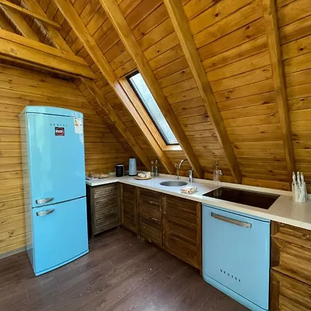 Chalet Panurlawoodenhouse Oezel Havuz& Sauna Mavi