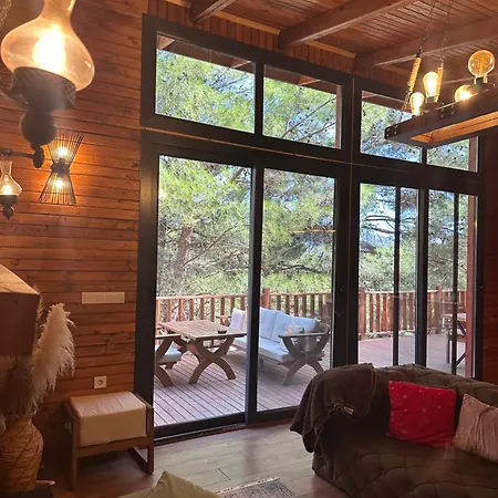 Chalet Panurlawoodenhouse Oezel Havuz& Sauna Mavi Urla